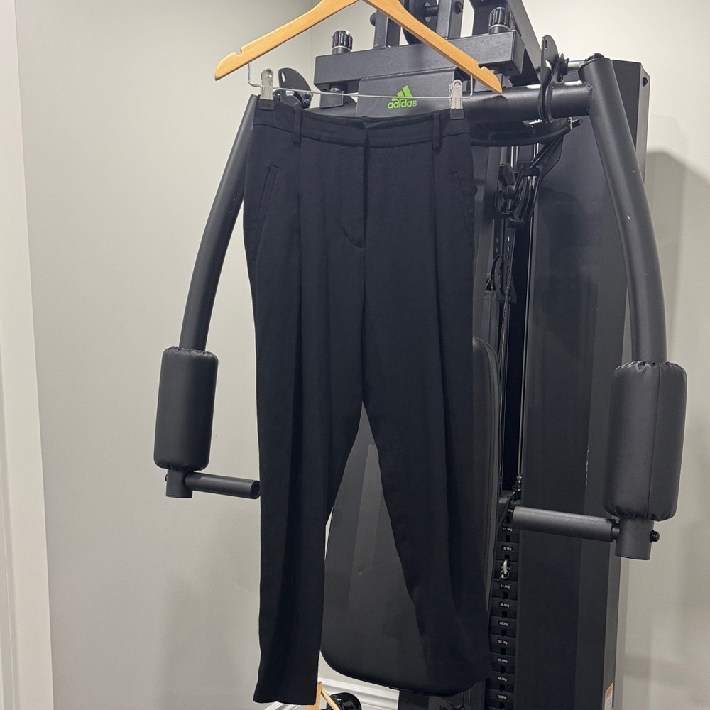 OAK + FORT Black Tailored Women's Dress Pants